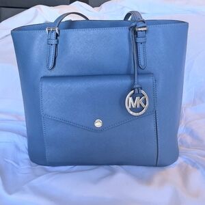 Michael Kors Elegant Blue Tote